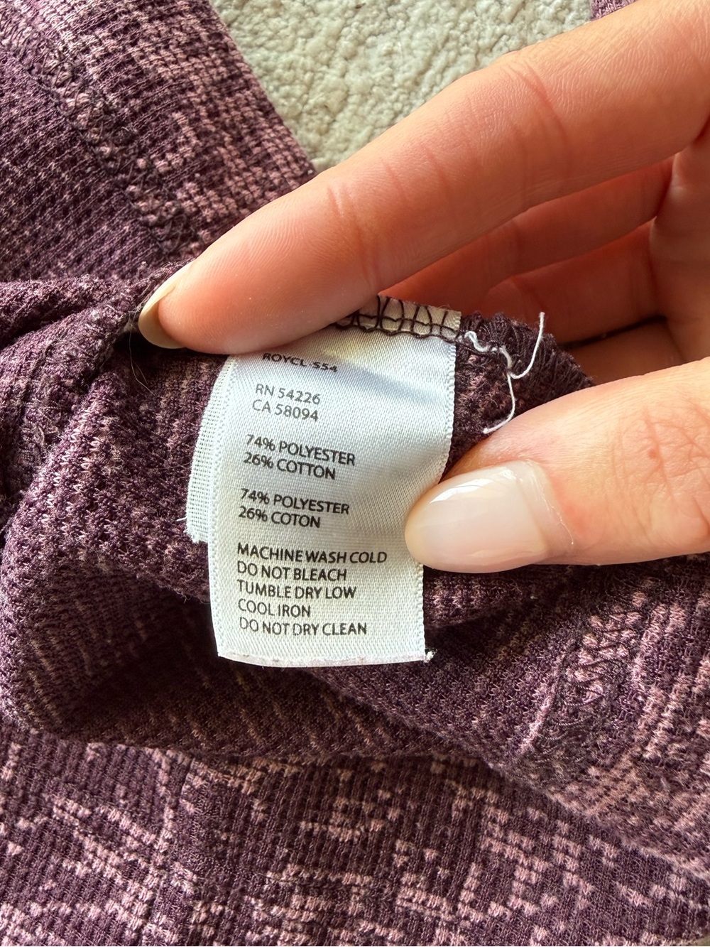 Royal Robbins Thermal Sweatshirt Pullover | M - Picture 6 of 7
